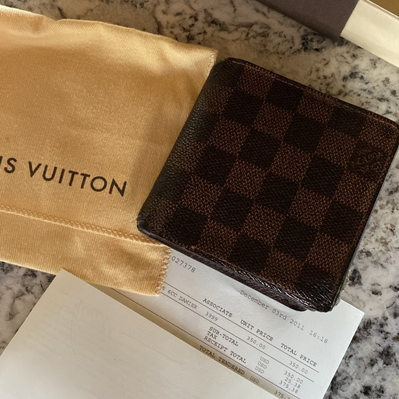 LOUIS VUITTON DAMIER MENS WALLET - Picture 10 of 13
